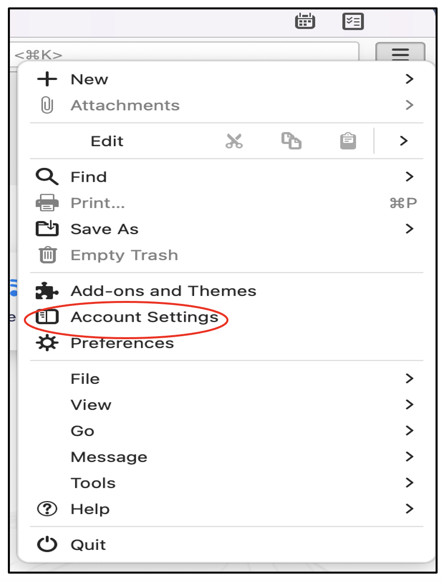 Azym How to set up your email account in Mozilla Thunderbird - Knowledgebase ...