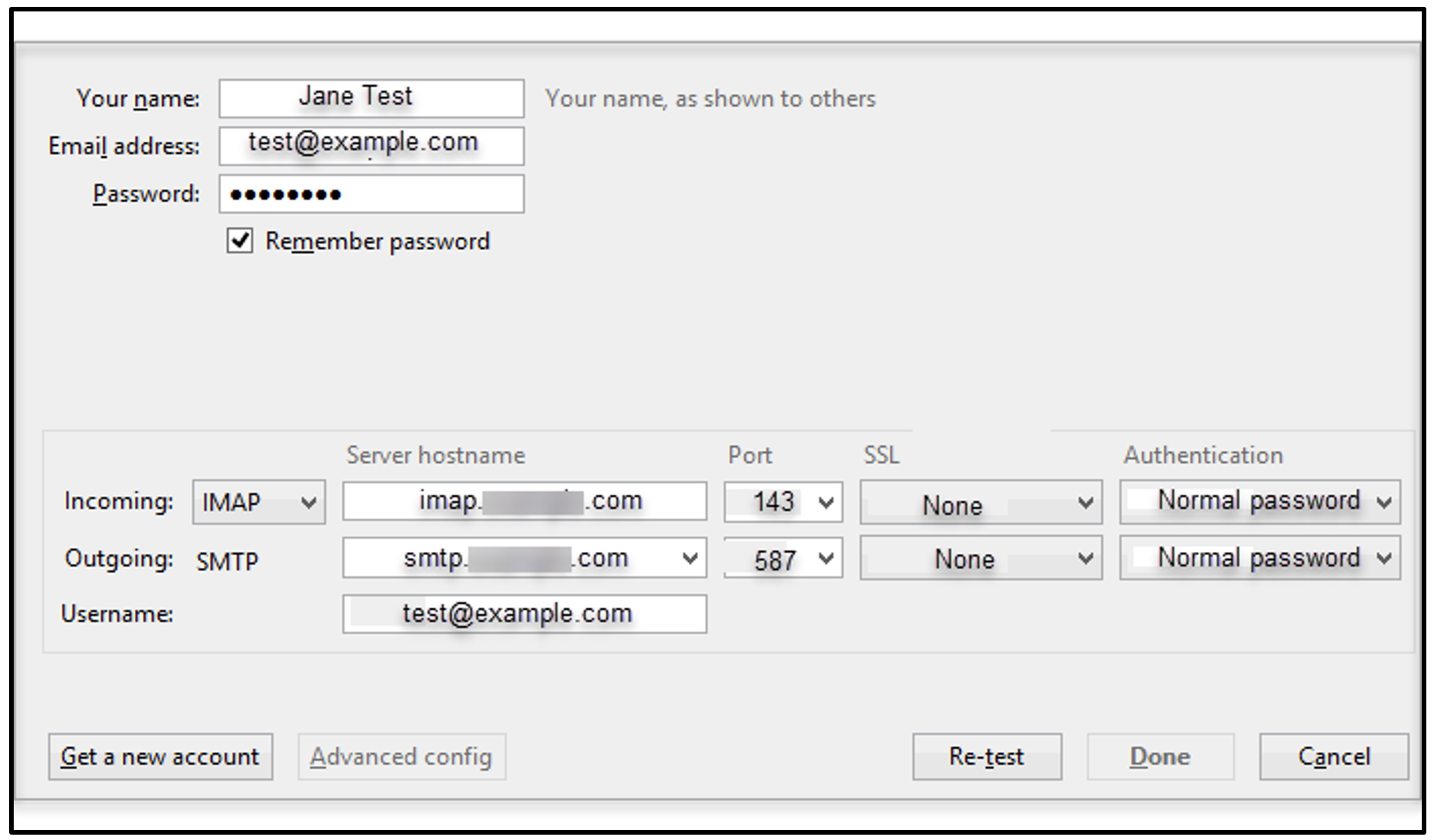 Azym How to set up your email account in Mozilla Thunderbird - Knowledgebase ...